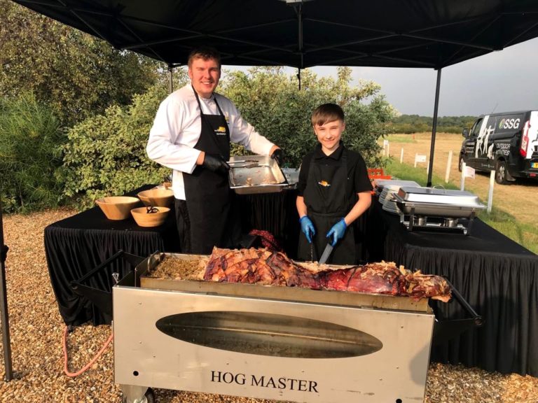 Wedding Catering with Hog Roast St Neots Spitting Pig Cambridge