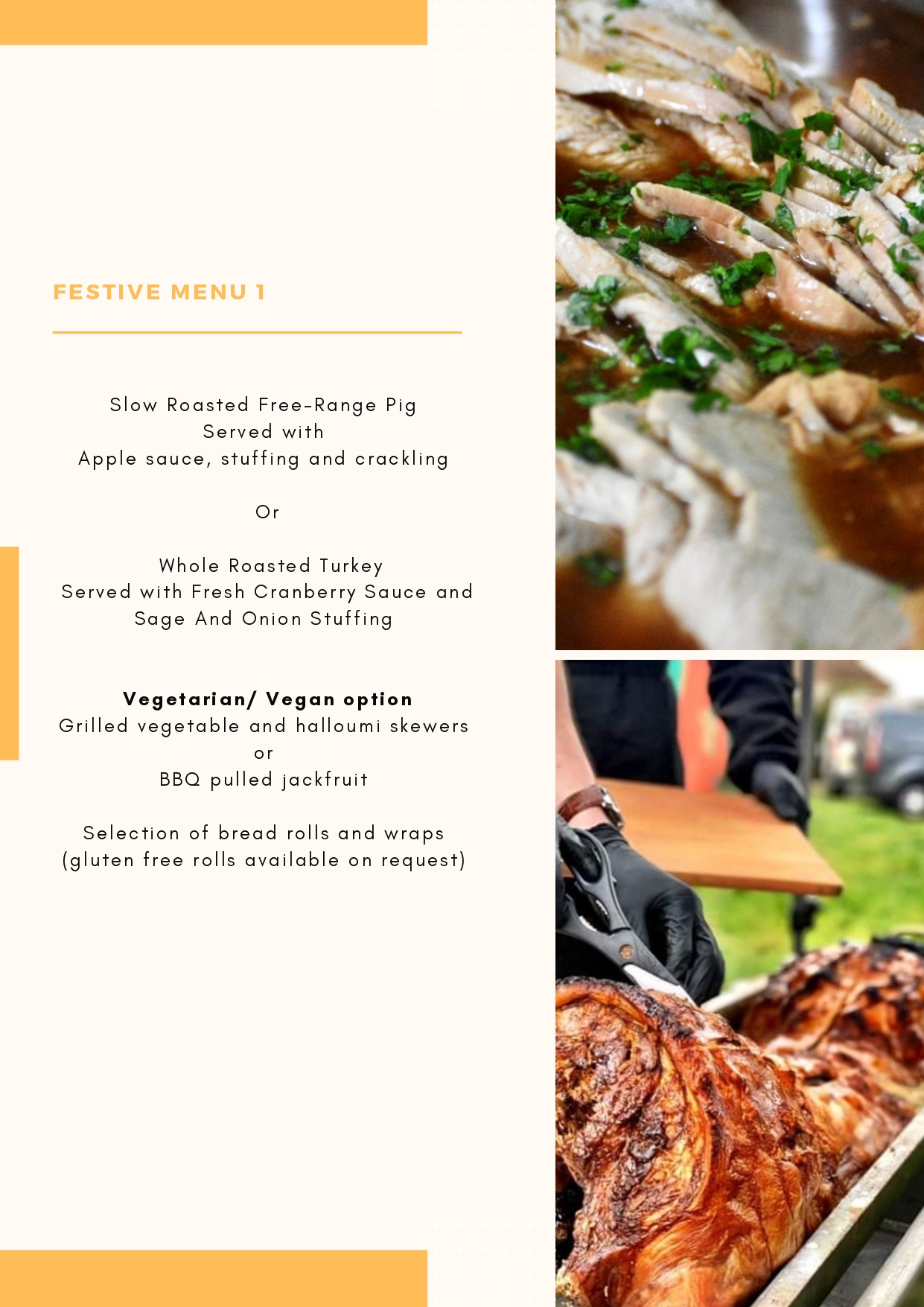 Festive Menu