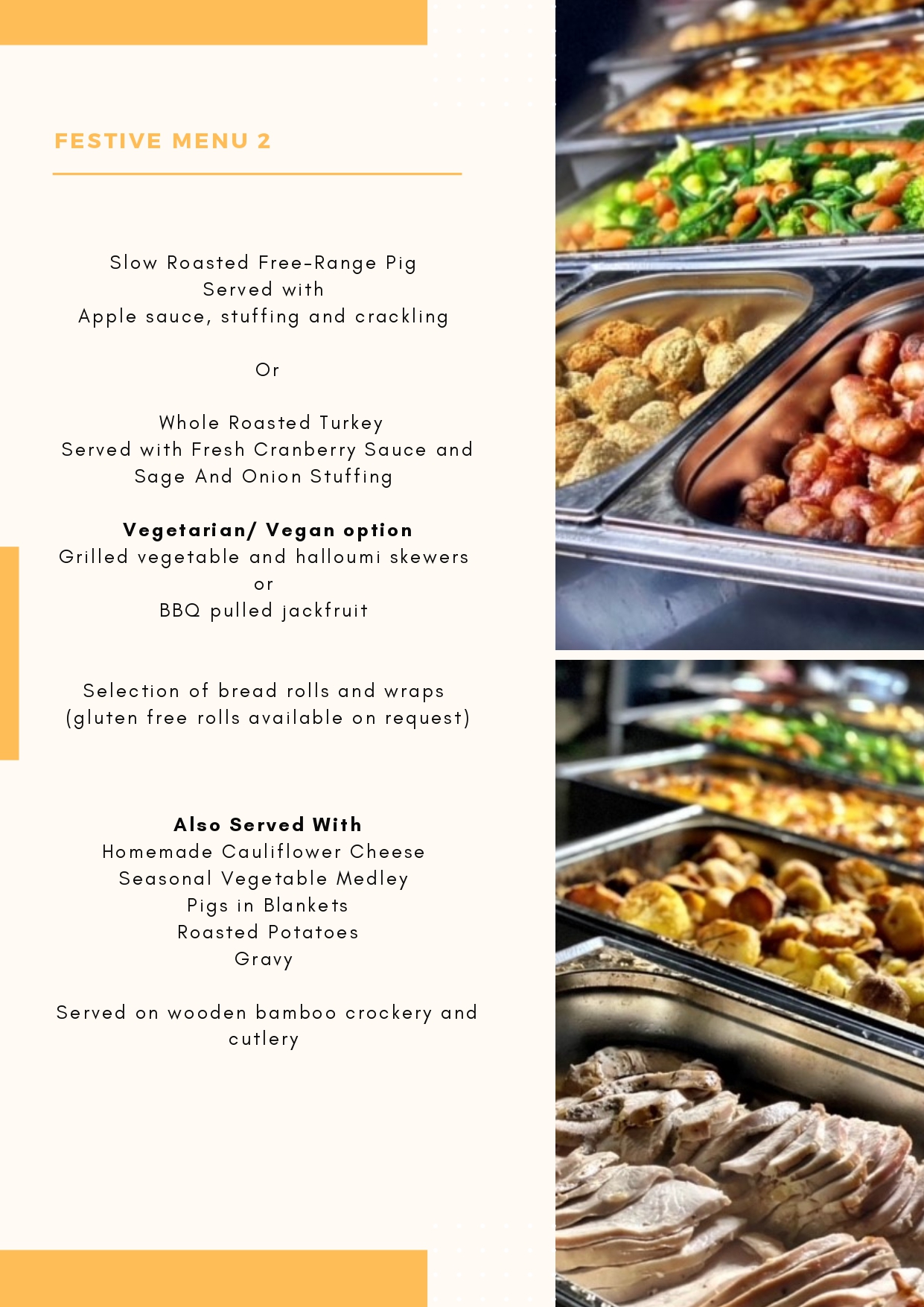 Festive Menu